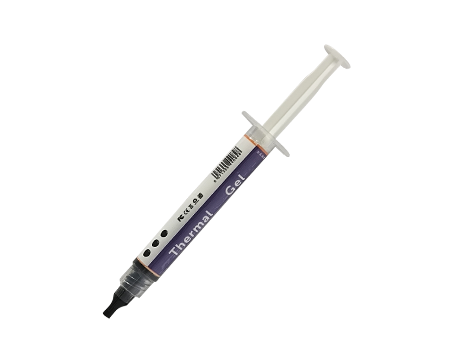 HY343 black silicone thermal gel 3g in the syringe