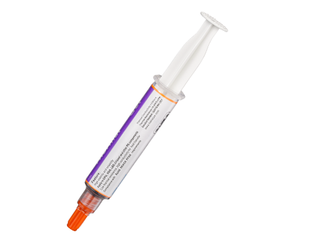 HY343 black silicone thermal gel 5g in the syringe