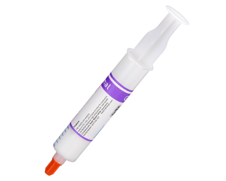 HY313 silicone white thermal gel 20g in the syringe