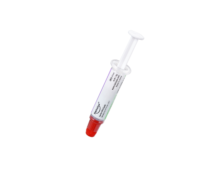 HY323 blue silicone thermal gel 1g in the short syringe