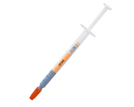 HY343 silicone black thermal gel 1g in the slim syringe