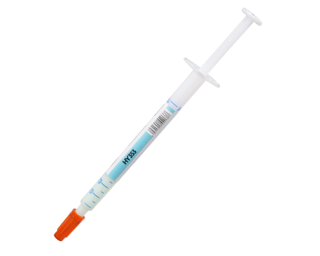 HY353 green silicone thermal gel 1g in the slim syringe