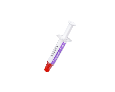 HY313 silicone white thermal gel 1g in the short syringe