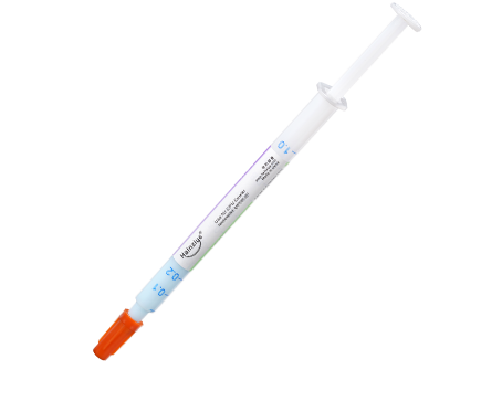 HY323 blue silicone thermal gel 1g in the slim syringe