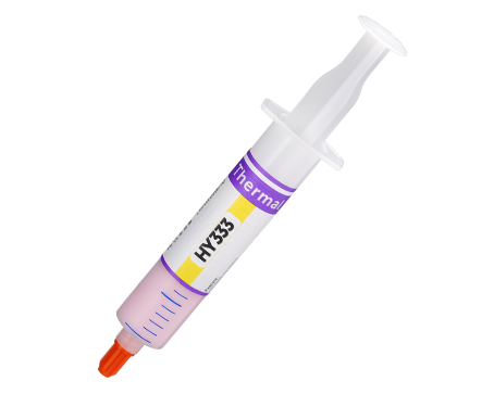 HY333 pink silicone thermal gel 20g in the syringe