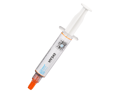 HY343 black silicone thermal gel 5g in the syringe