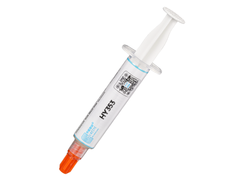 HY353 green silicone thermal gel 5g in the syringe