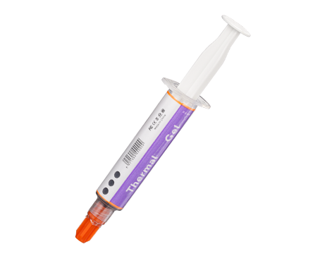 HY343 black silicone thermal gel 5g in the syringe