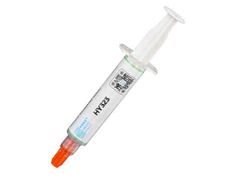 HY323 blue silicone thermal gel 5g in the syringe