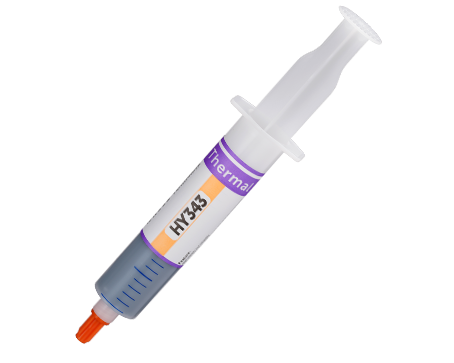 HY343 silicone thermal gel black 20g in the large syringe