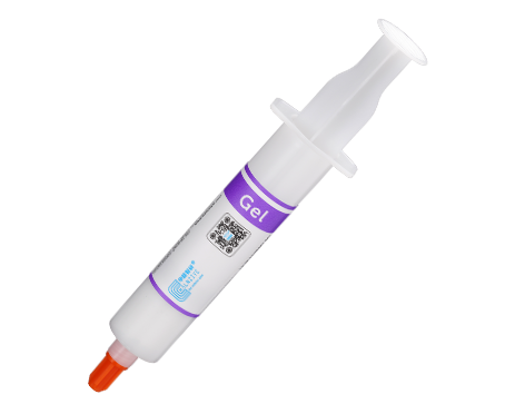 HY313 silicone white thermal gel 20g in the syringe