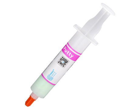 HY254 Green Thermal Putty 20g in the large syringe