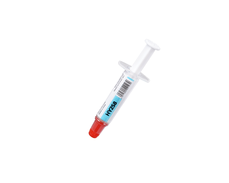 HY258 1g 8.0w/mk Thermal Putty in the short syringe