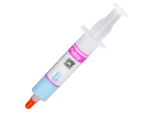 HY224 Blue Thermal Putty 20g in the large syringe