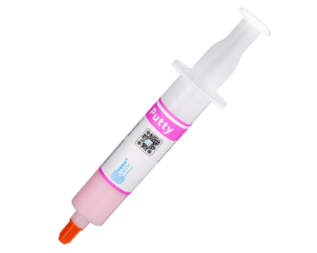 HY234 Pink Thermal Putty 20g in the large Syringe