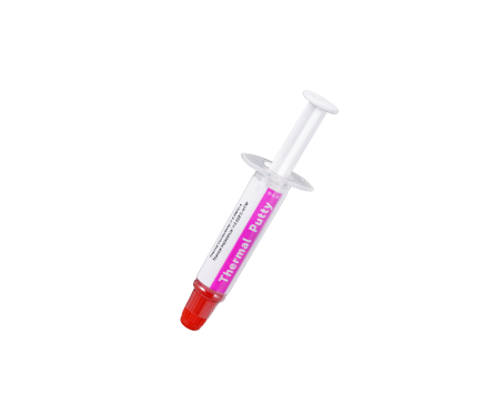 HY234 Pink Thermal Putty 1g in the short Syringe