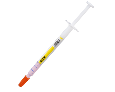 HY234 Pink Thermal Putty 1g in the slim Syringe