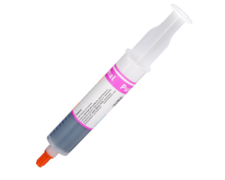 HY246 Black Thermal Putty 20g in the large syringe