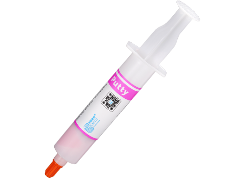 HY236 Pink Thermal Putty 20g in the large Syringe