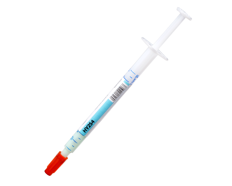 HY254 Green Thermal Putty 1g in the slim syringe