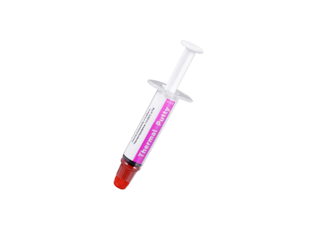 HY244 Black Thermal Putty 1g in the short syringe