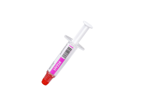 HY216 White Thermal Putty 1g in the short syringe