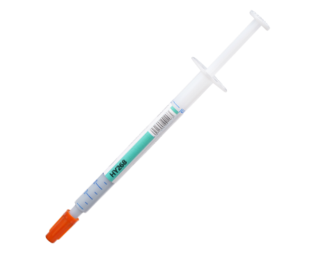 HY268 1g 8.0w/mk Thermal Putty in the slim syringe