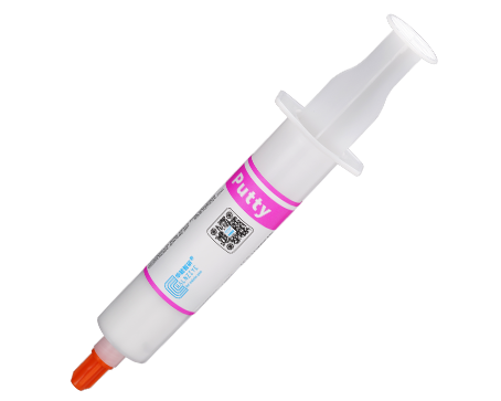 HY216 White Thermal Putty 20g in the large syringe