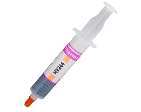 HY244 Black Thermal Putty 20g in the large syringe