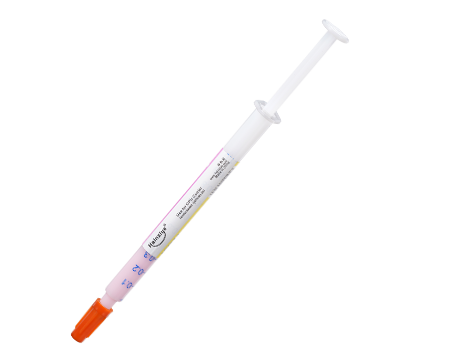 HY234 Pink Thermal Putty 1g in the slim Syringe