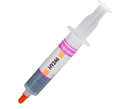 HY246 Black Thermal Putty 20g in the large syringe