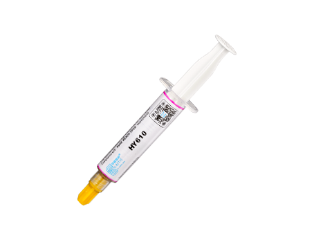 HY610 5g Gold Thermal Grease in the Syringe