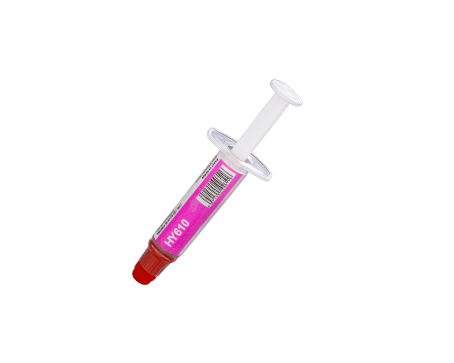 HY610 1g Gold Thermal Grease in the short Syringe