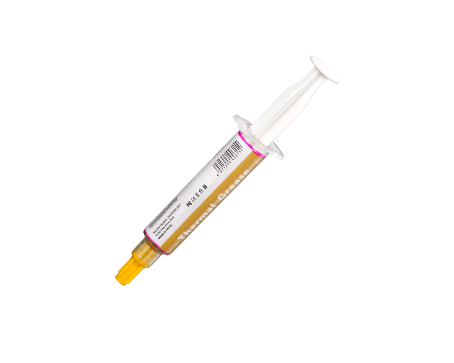 HY610 5g Gold Thermal Grease in the Syringe