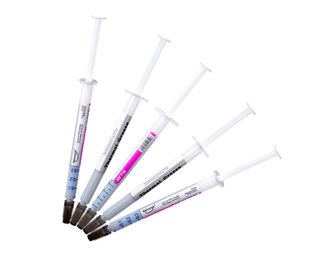 HY710 1g Silver Thermal Grease in the slim syringe