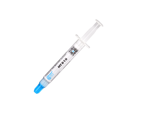 HY810 3g Grey Thermal Grease in the Syringe